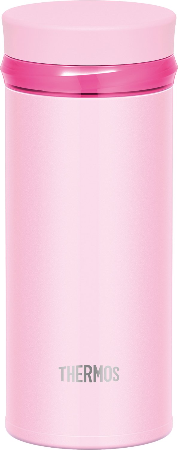 Thermos JNO-252 Vacuum Insulated 250ml Mobile Water Bottle Shiny Pink