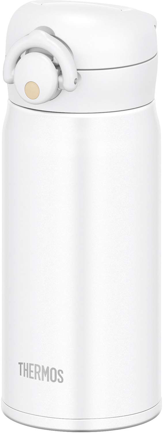 Thermos Japan Vacuum Insulated Water Bottle 350Ml Matte White Jnr-351 Mtwh