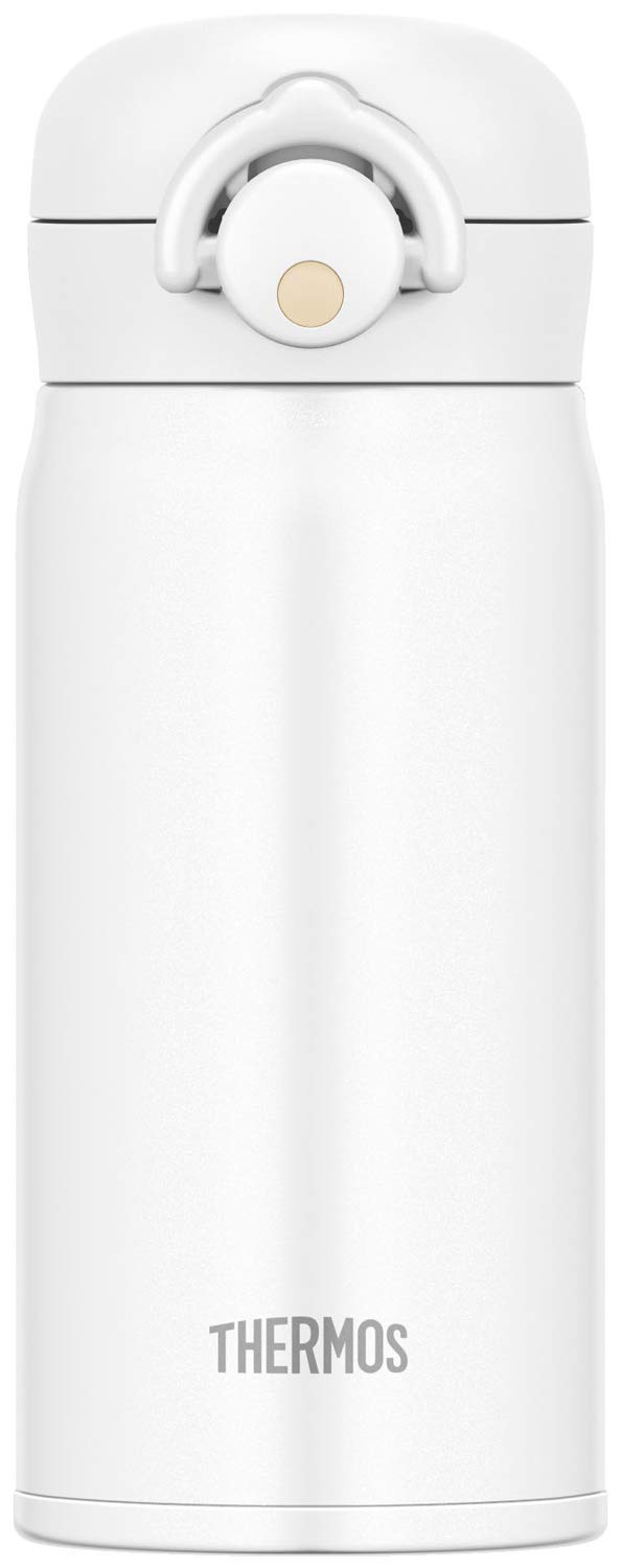 Thermos Japan Vacuum Insulated Water Bottle 350Ml Matte White Jnr-351 Mtwh