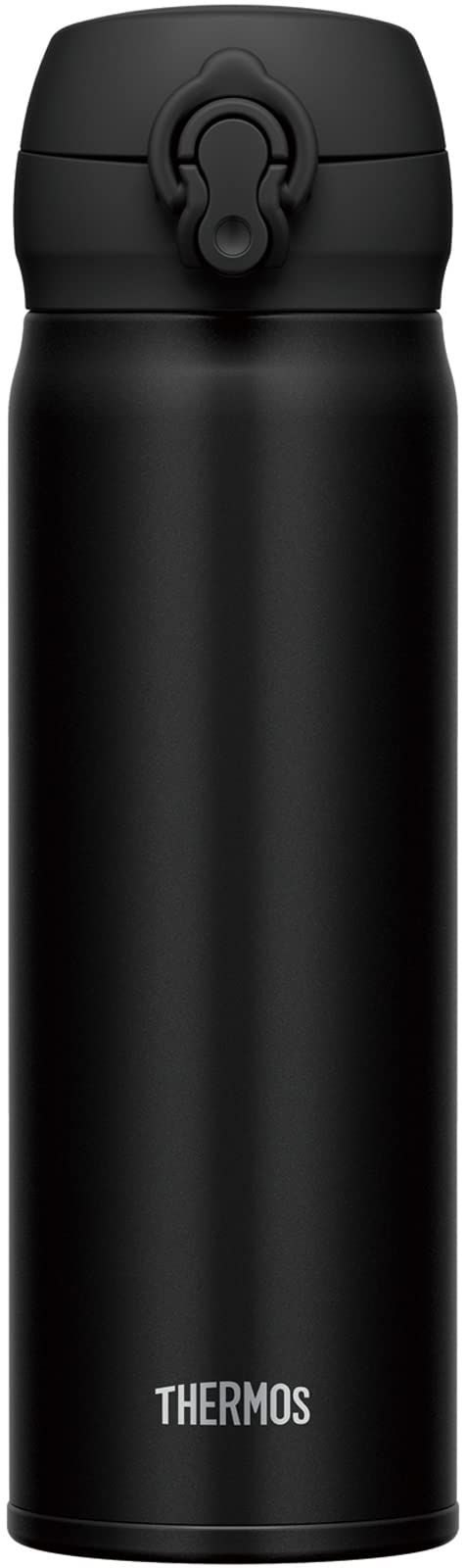 Thermos JNL-505 Vacuum Insulated 500ml Water Bottle Deep Black Mobile Mug