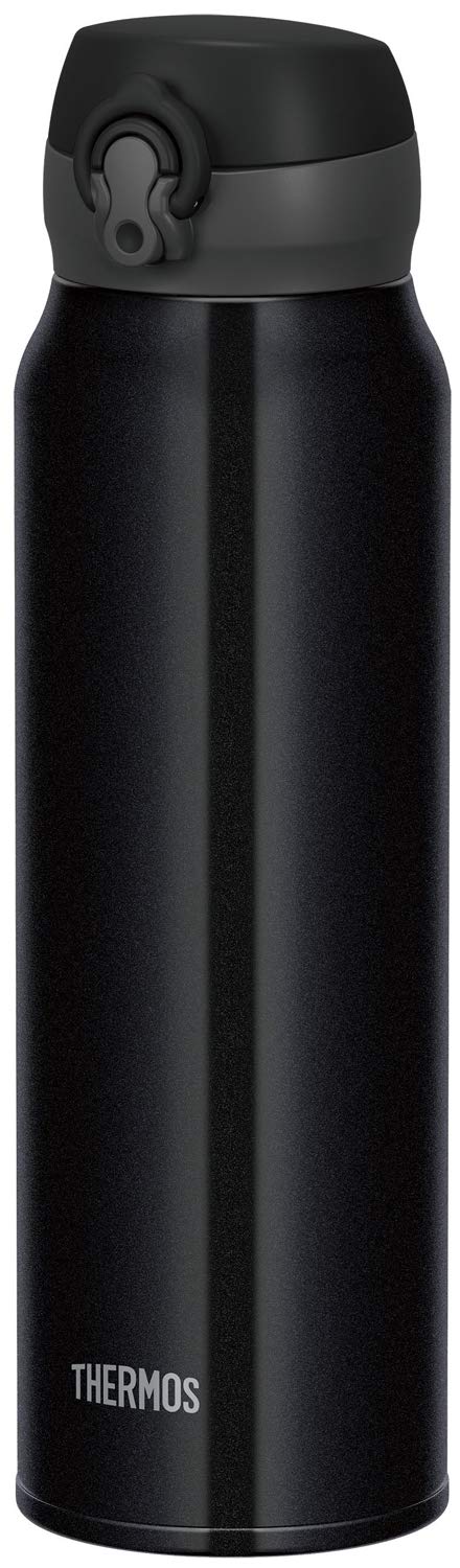 Thermos 750ml Vacuum Insulated Water Bottle Mobile Mug in Pearl Black