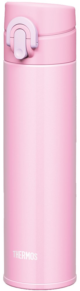 Thermos Water Bottle 0.4L Vacuum Insulated Mobile Mug Japan Light Pink Jni-401 Lp