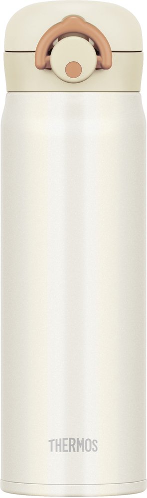 Thermos Japan Water Bottle Vacuum Insulated 500Ml Cream White Jnr-500 Crw