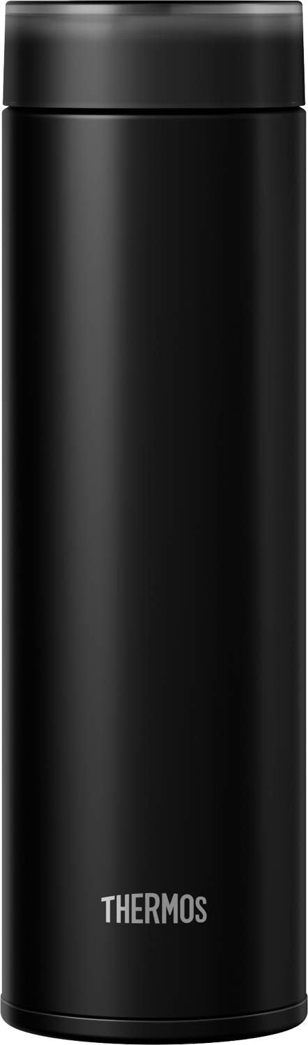 Thermos 480ml Vacuum Insulated Portable Water Bottle in Clear Black