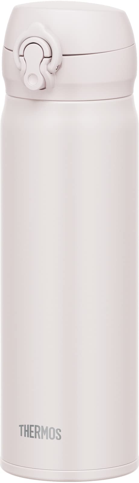 Thermos JNL-506 ASWH 500ml Stainless Steel Water Bottle Vacuum Insulated Lightweight Easy Clean - Ash White