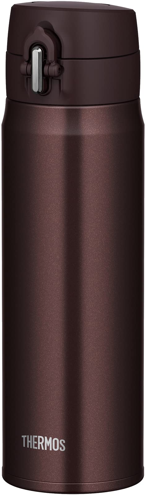 Thermos 500ml Brown Vacuum Insulated Portable Water Mug Model Joh-500 Bw