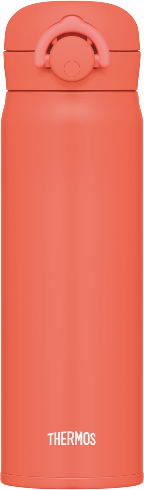 Thermos JNR-503 500ml Vacuum Insulated Water Bottle in Coral Orange