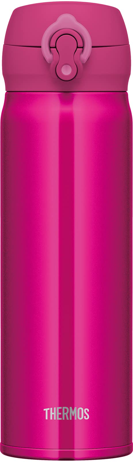 Thermos JNL-505 Vacuum Insulated 500ml Portable Water Bottle Rose Red