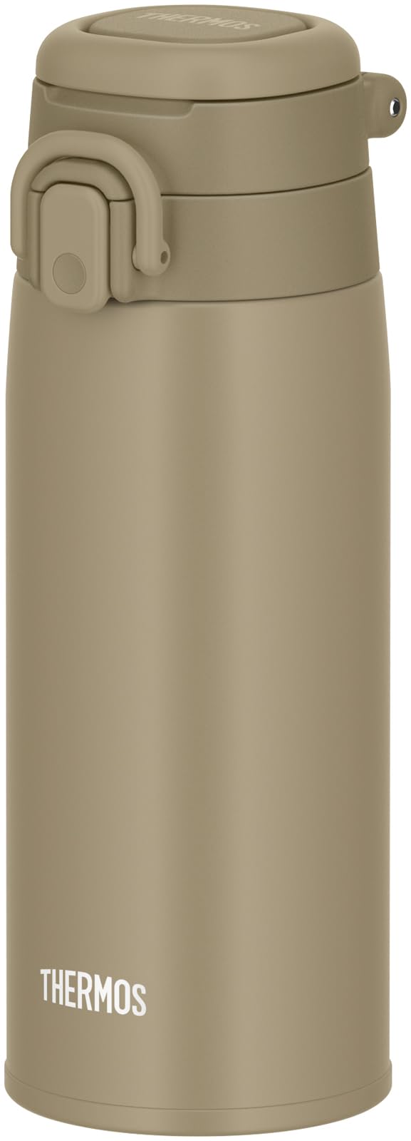 Thermos Vacuum Insulated 550ml Portable Water Bottle with Carry Loop Beige