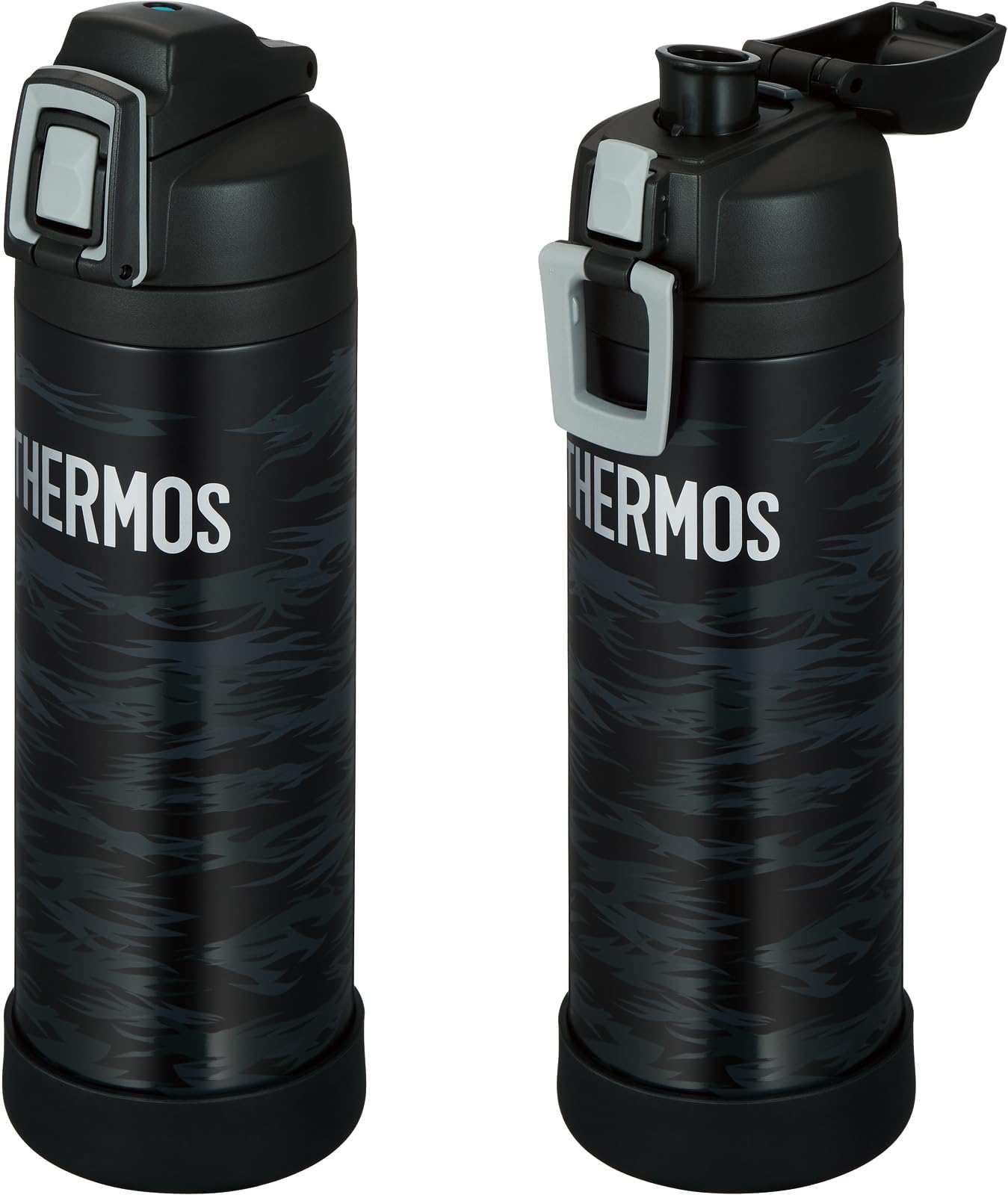 Thermos Fji-1001 Bkgy Vacuum Insulated 1L Water Bottle for Cold Storage Black Gray