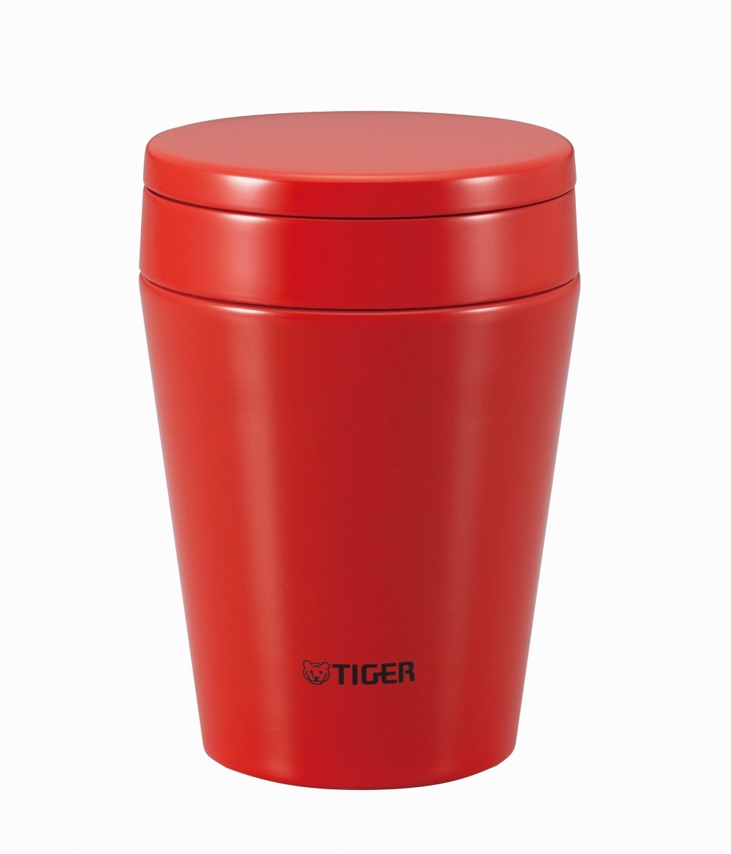 Tiger Stainless Steel 0.38L Vacuum Flask Tomato Soup Cup - Mcc-A038-Rs