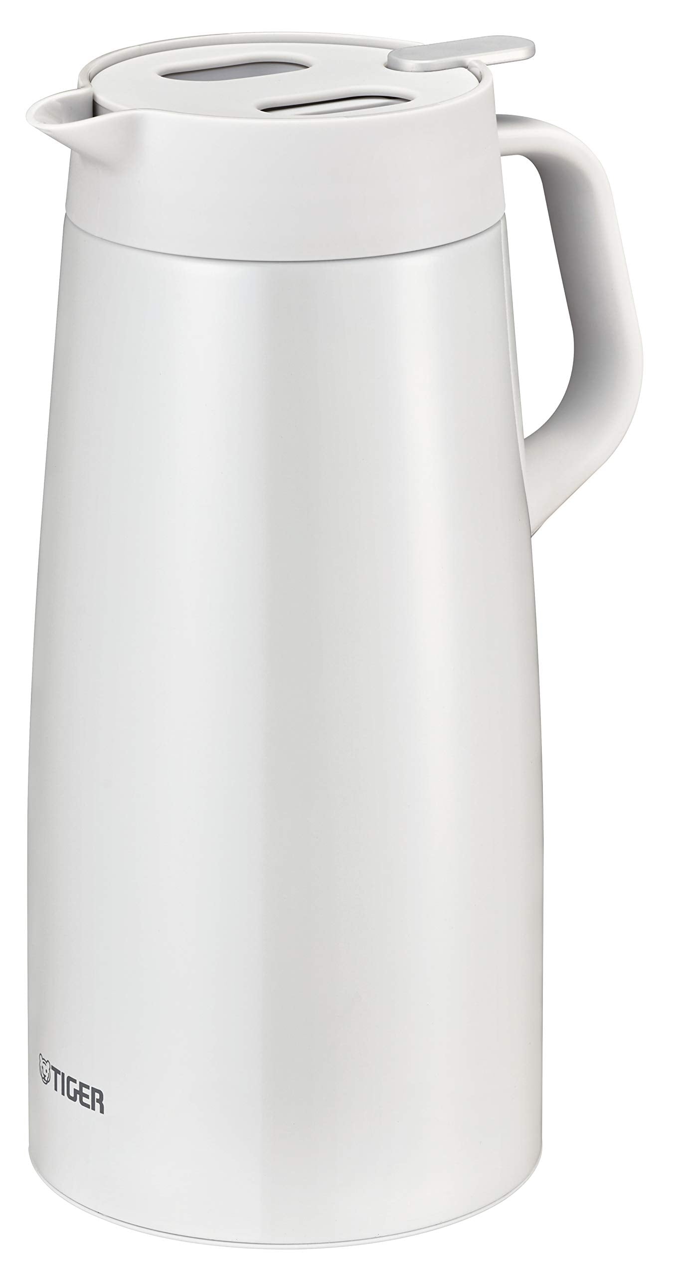 Tiger Large Capacity 2.0L White Thermal Insulated Vacuum Flask Pwo-A200W