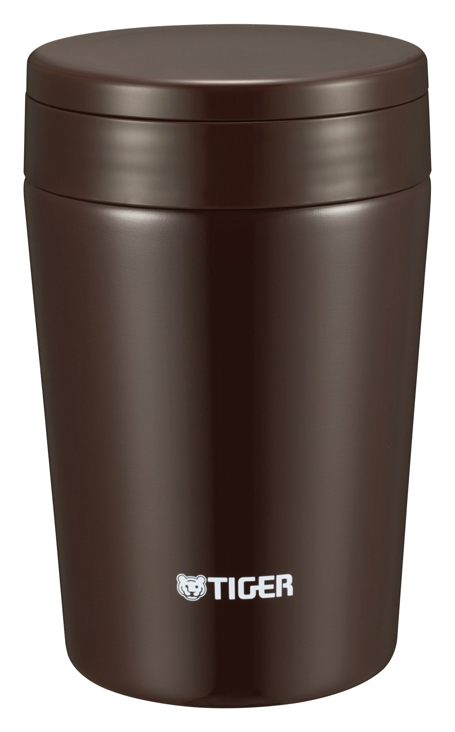 Tiger Thermos Soup Jar 380Ml Chocolate Brown Japan Mcl-A038-Tc