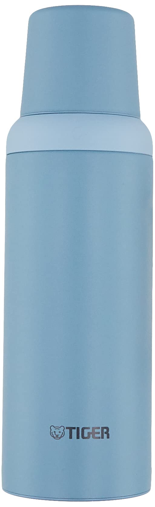 Tiger Insulated 600ml Water Bottle with Cup Smoky Blue - Hot and Cold