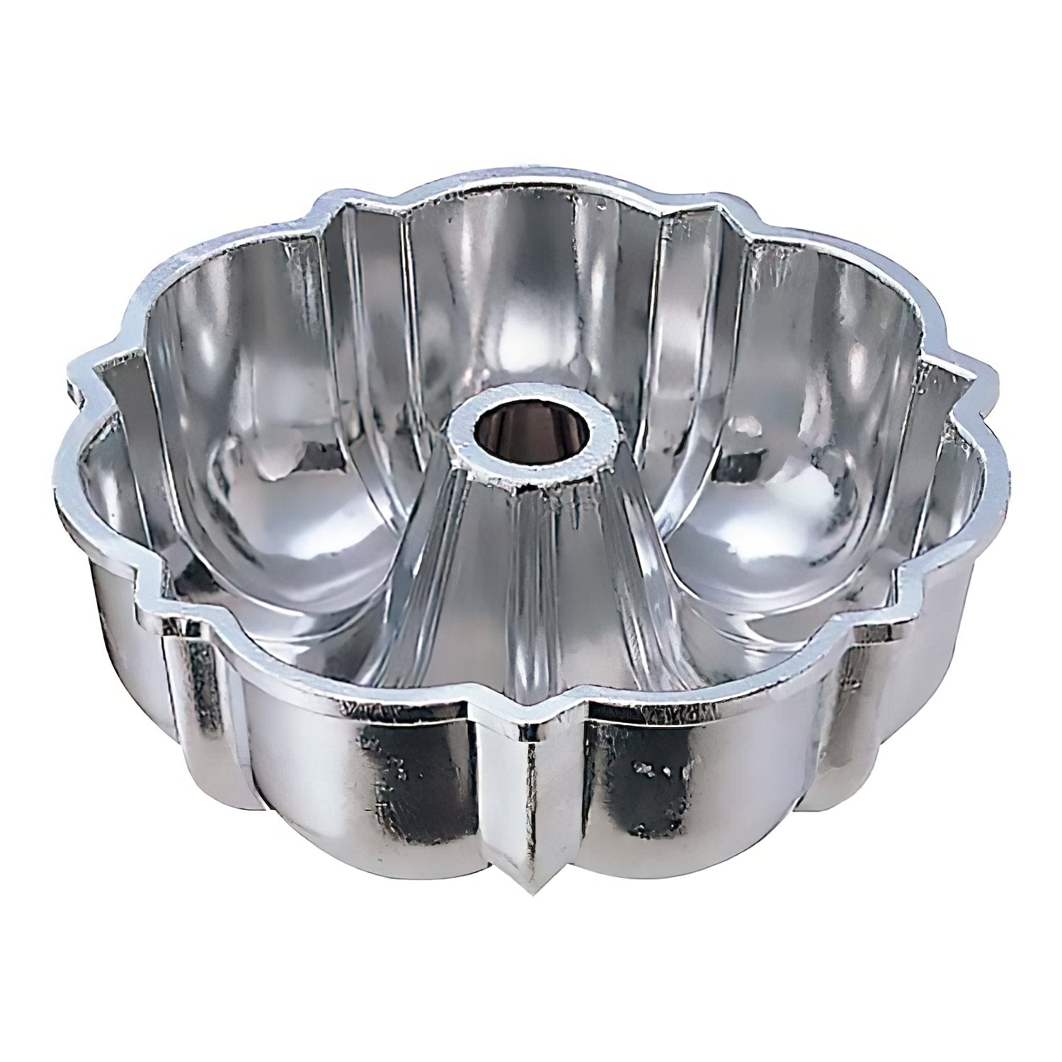 Tigercrown Die-Cast Aluminum Pudding-Shaped Cake Pan 10.8cm