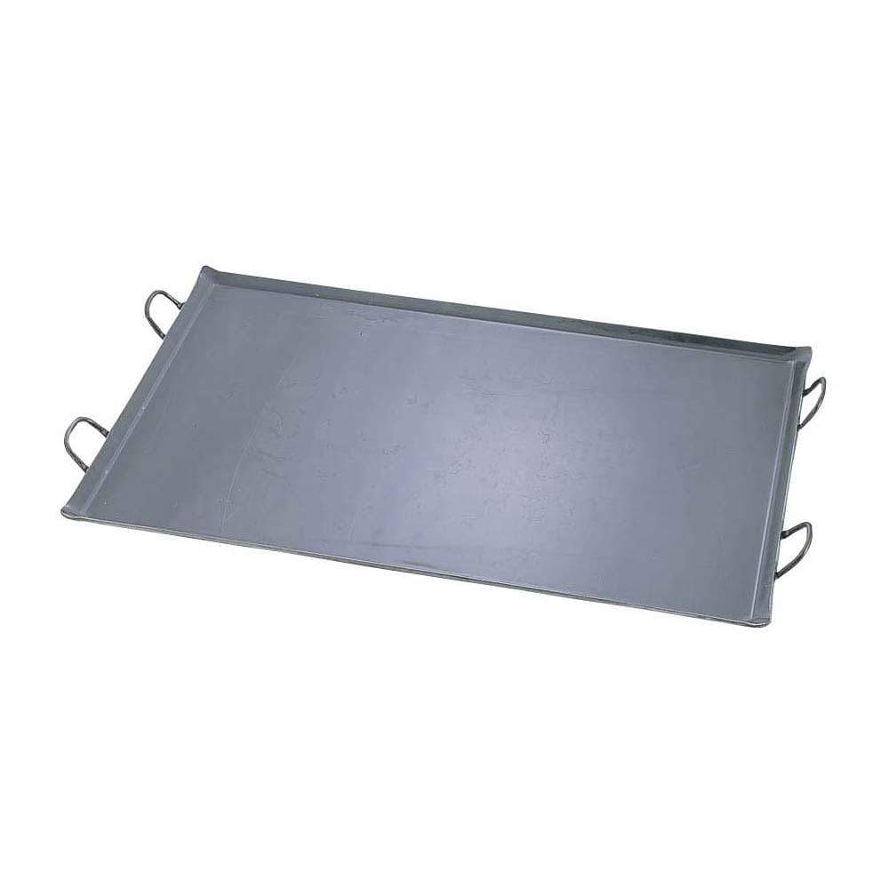 Tkg Extra-Thick Pressed Iron Barbecue Grill Plate Medium From Japan