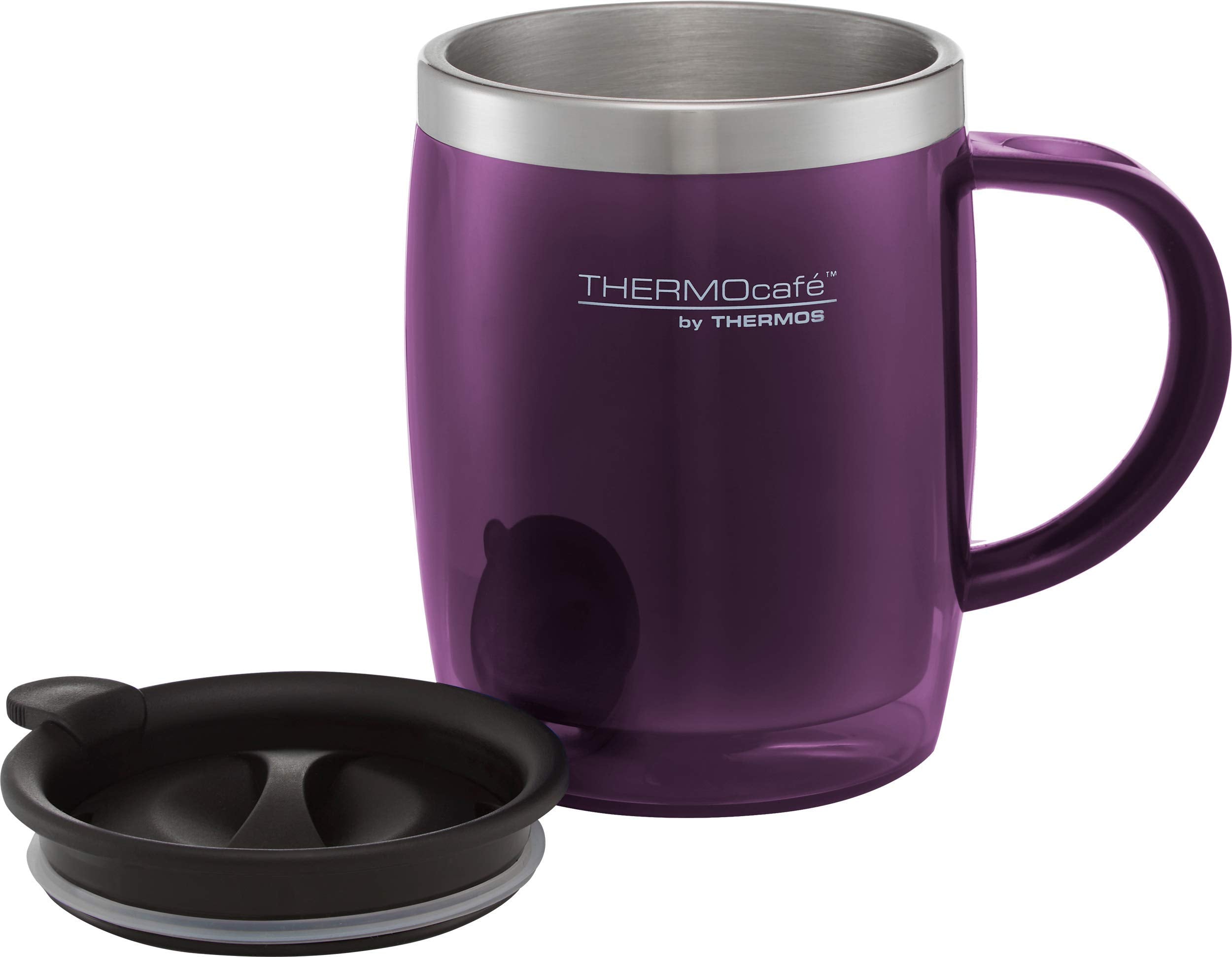 Thermos Thermocafe 0.45L Desktop Mug in Translucent Purple