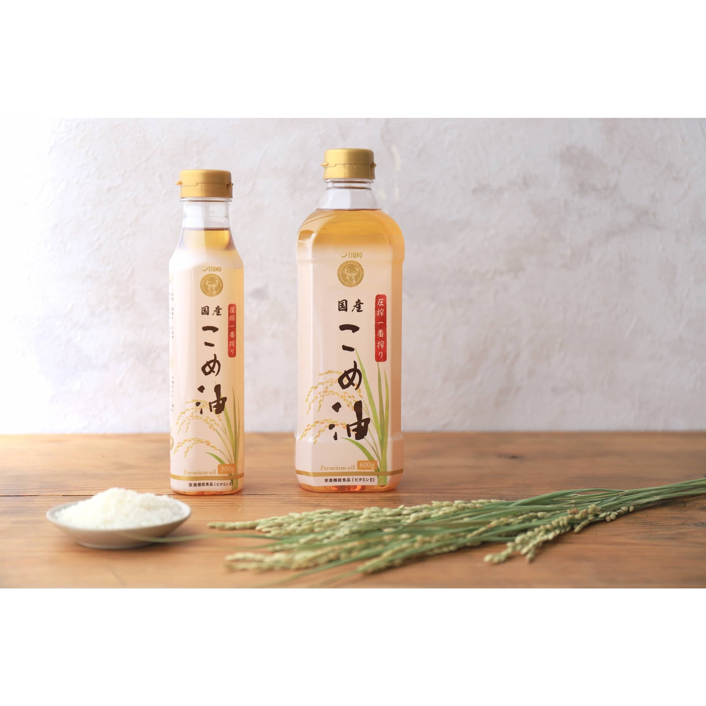 Tsuno Japanese Rice Bran Oil Ichiban Shibori First Pressed Oil 300g