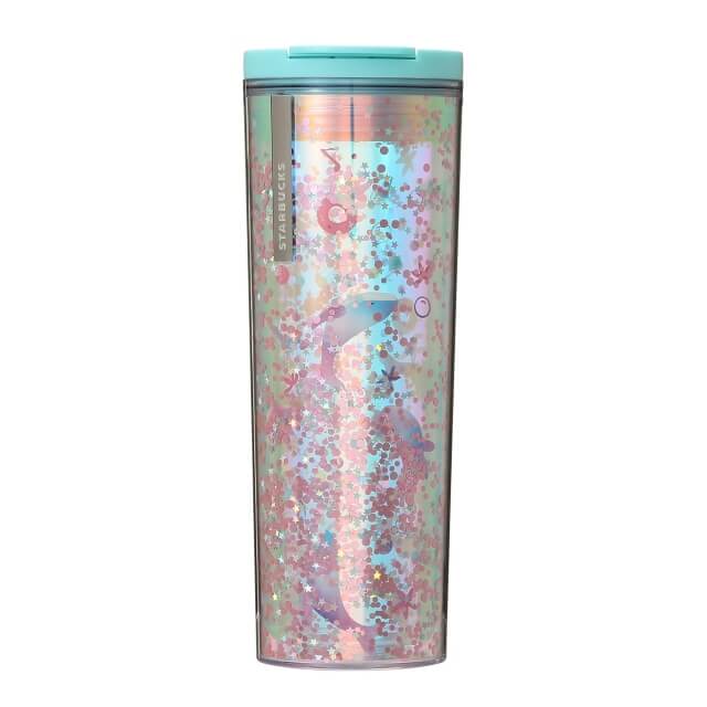 Starbucks Japan Tumbler Wonder Ocean Blue Whales In Bright Sea 473ml - Japanese Starbucks