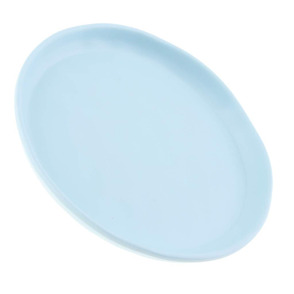 B Baosity Unbreakable Reusable Stackable Melamine Plastic Mug Saucer Blue Japan - YOYO JAPAN