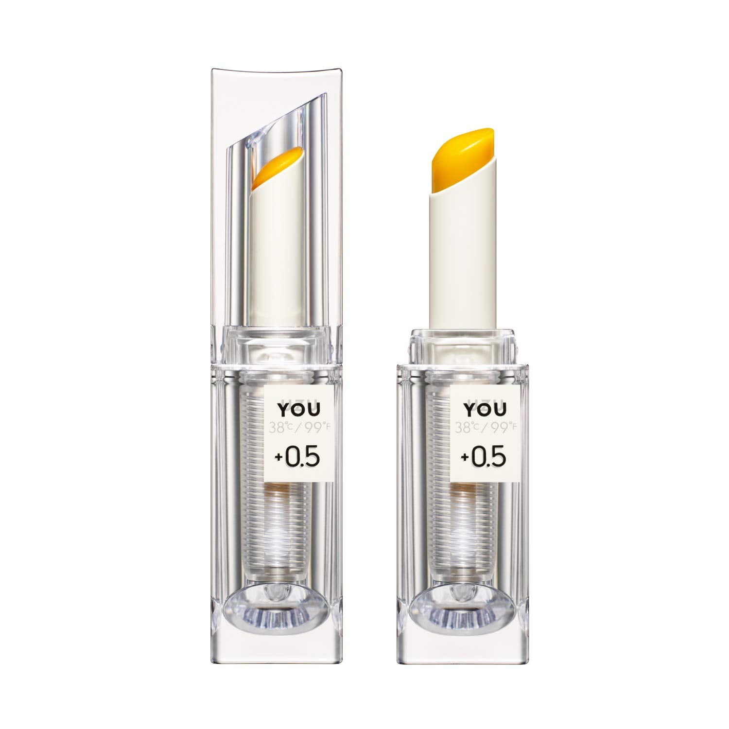 Use Lip Balm by Flowfushi 38°C/99°F 0.5 Clear Hypoallergenic Fragrance-Free