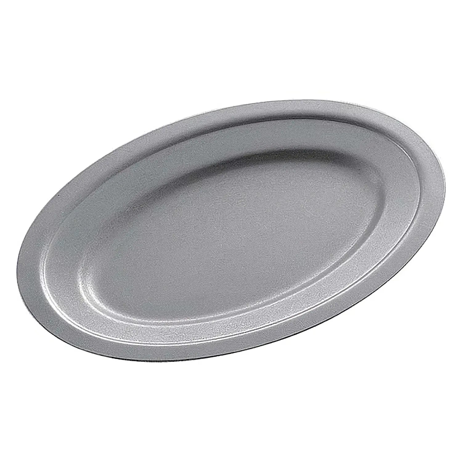 Aoyoshi Japan Vintage Inox Stainless Steel Oval Plate 268Mm - YOYO JAPAN
