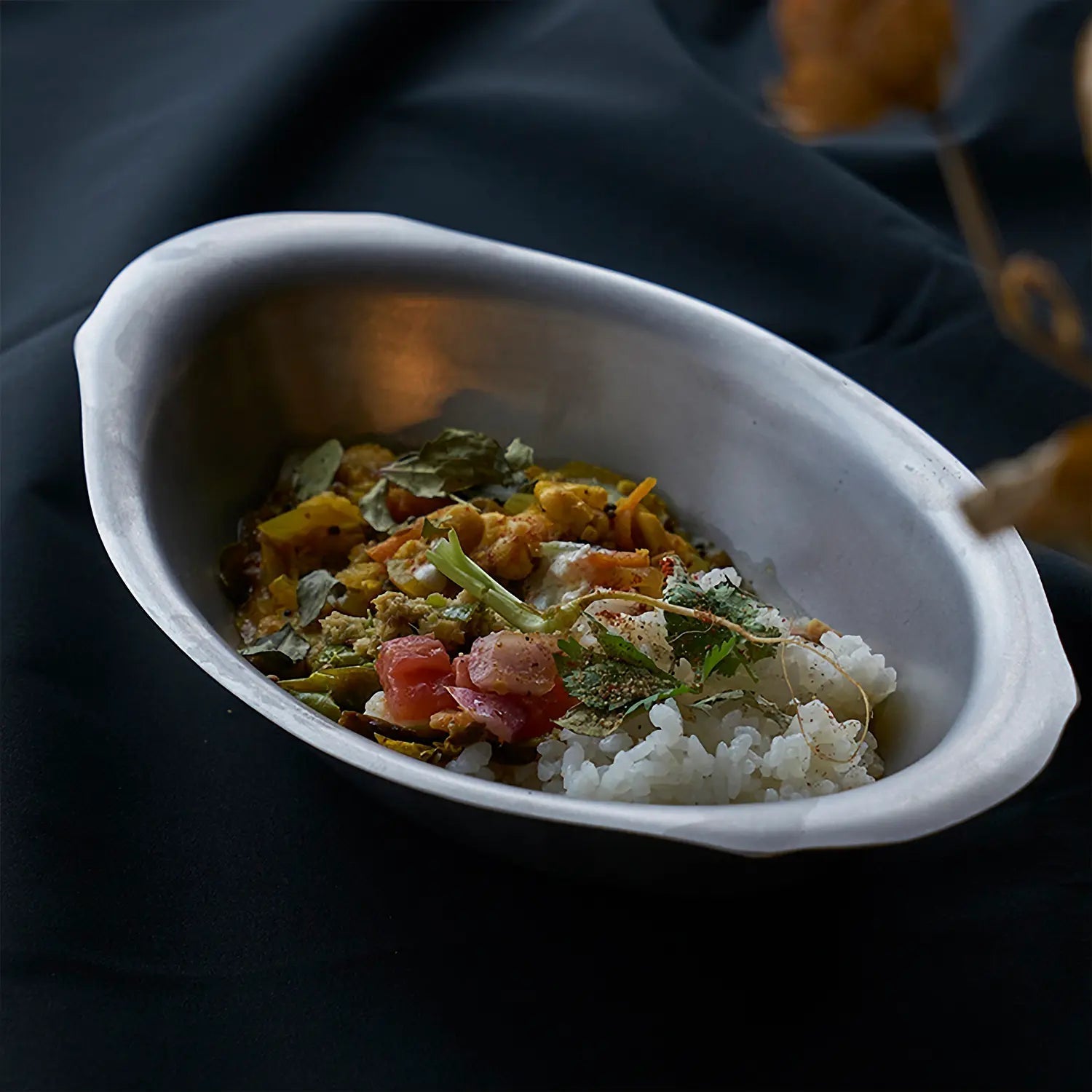 Aoyoshi Vintage Inox Stainless Steel Small Curry Plate Large - Made In Japan - YOYO JAPAN