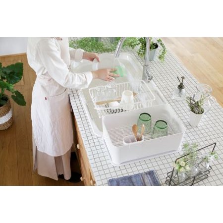 Wahei Freiz Compact Multi Functional Dish Drainer Dish Drying Rack