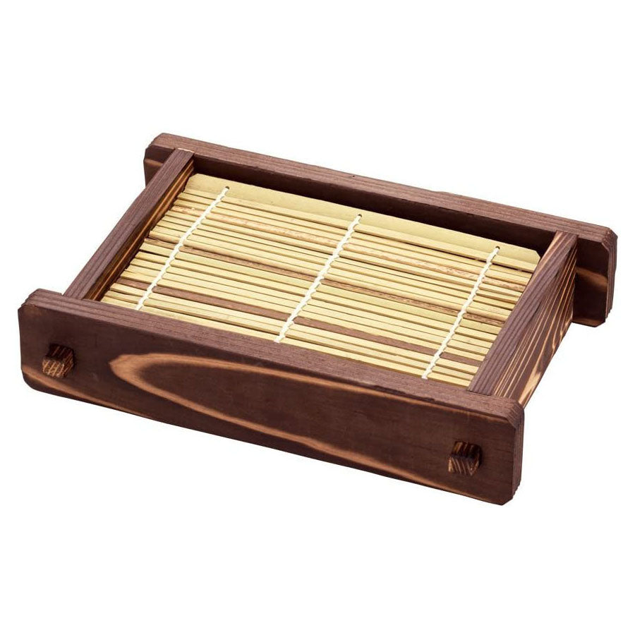 Yamacoh Cedar Rectanglular Seiro Soba Serving Box