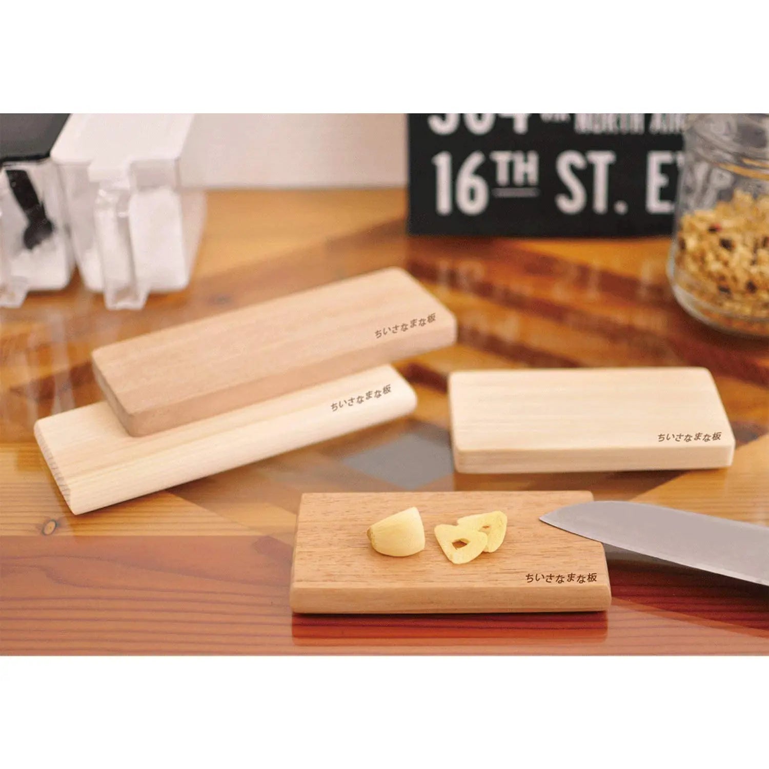 Yamacoh Hinoki Cypress Wooden Mini Cutting Board Large - Hinoki Cypress