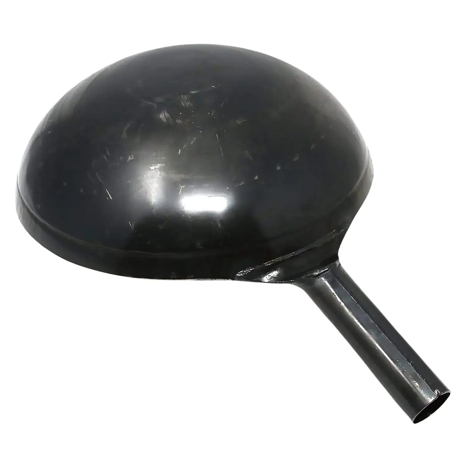 Yamada Hammered Iron Round Bottom Wok (1.2Mm Thickness) 42cm - Unseasoned