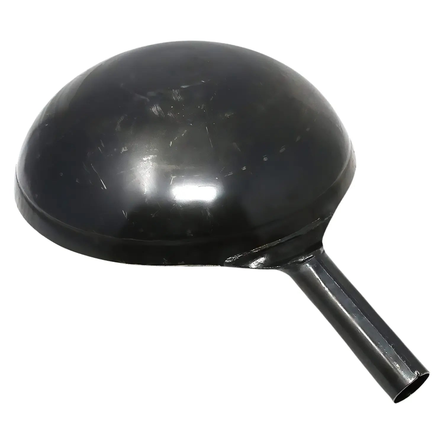 Yamada Hammered Iron Round Bottom Wok (1.6Mm Thickness) 42cm - Unseasoned