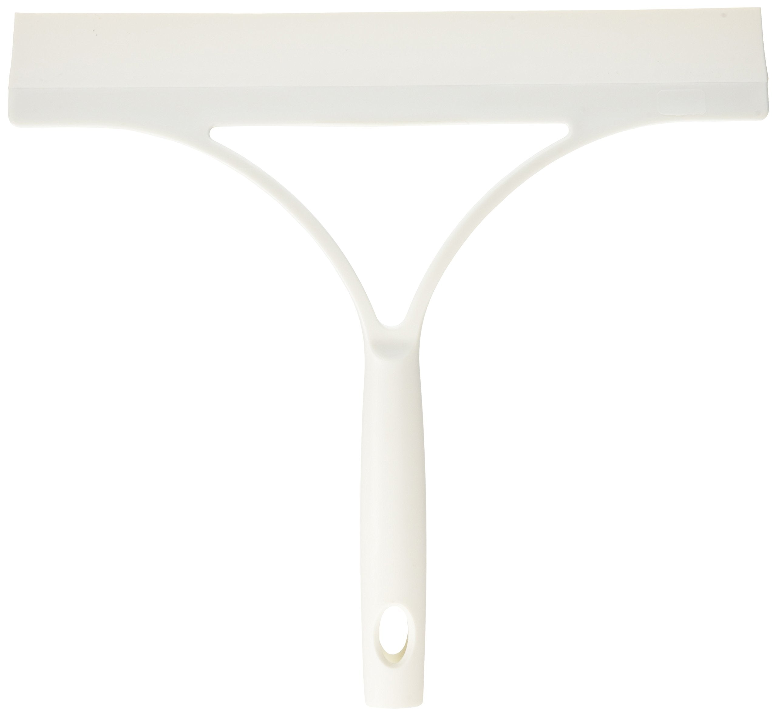 Yamazaki Sangyo Drainer Wiper Water Squeegee Basbon-Kun Japan 174348 1 White