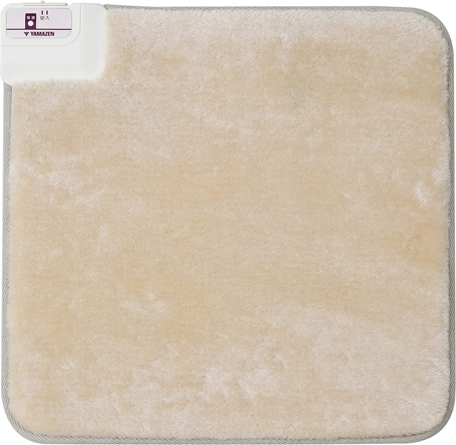 Yamazen Mini Mat 40X40Cm Hot Mat Single Use Foot Mat Cushion Japan Ymm-W401 Beige