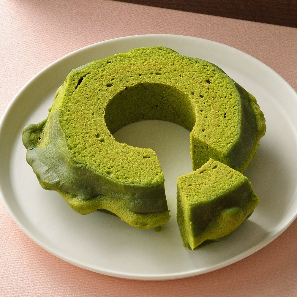 Yanagawa Gluten-Free Matcha Green Tea Baumkuchen Ring Cake