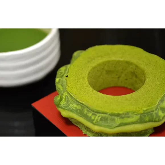 Yanagawa Gluten-Free Matcha Green Tea Baumkuchen Ring Cake