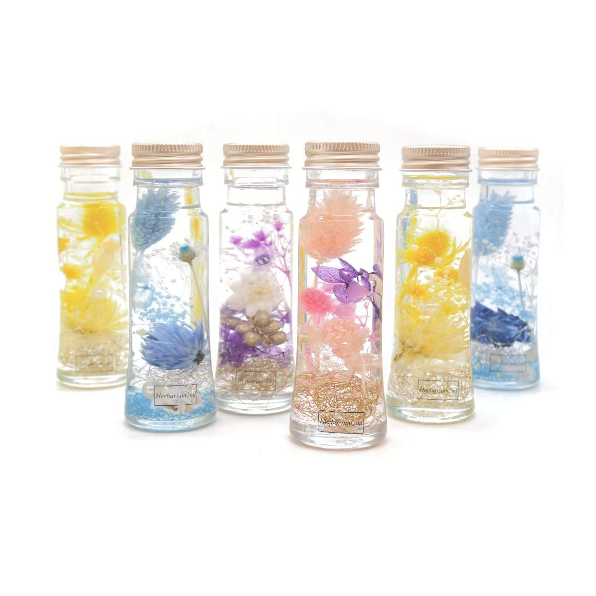 Yokohama Herbarium 2Nd Store 50Ml Bottle Mermaid Set Of 10 With Cap & How-To Guide - Japan