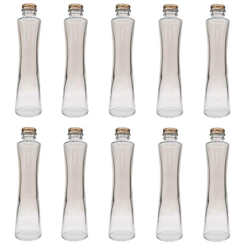 Yokohama Herbarium 2Nd Store Herbarium Bottle Constriction 200Ml Set Of 10 W/ Caps + How-To Guide (Japan)