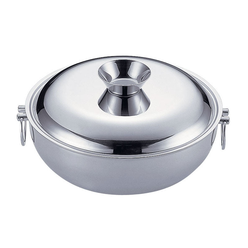 Yukiwa Stainless Steel Shabu Shabu Hot Pot 23cm