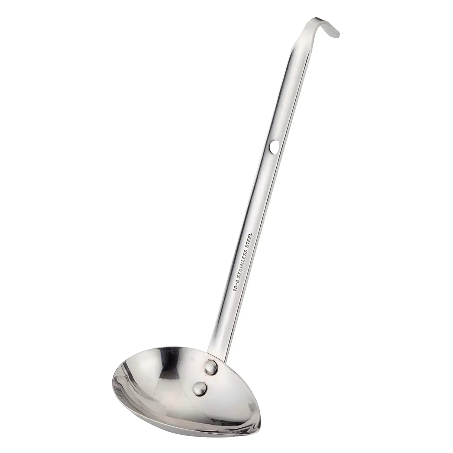 Yukiwa Stainless Steel Side-Scooping Short Ladle 30ml