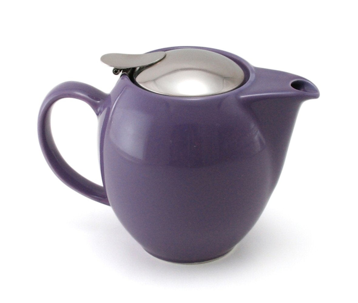 Zero Japan Universal Teapot 2 People Egg Plant Purple W140Xd90Xh100Mm