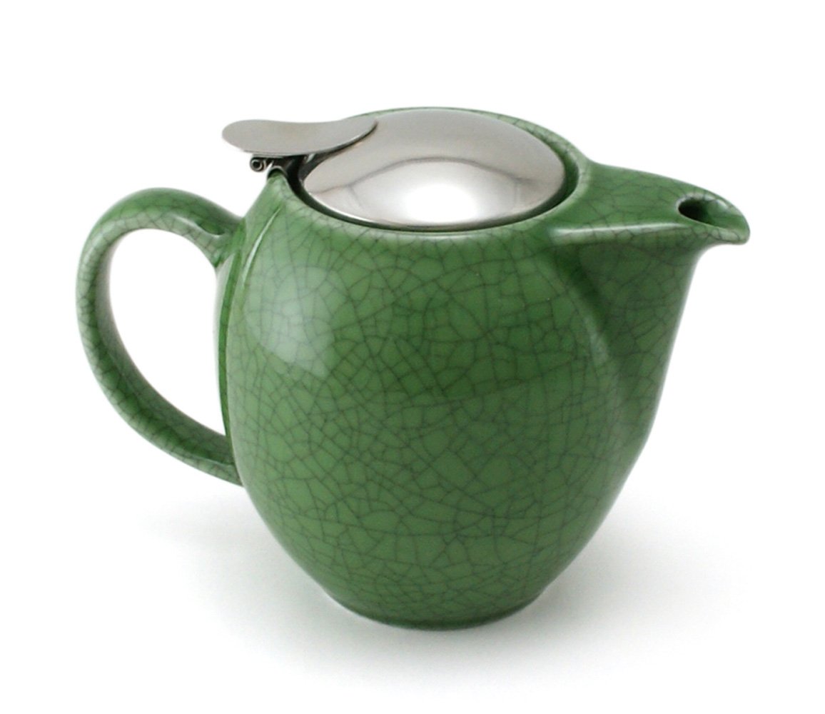 Zero Japan Universal Teapot 2 People Crackle Colors Bbn-01 Skg Green W140Xd90Xh100Mm Japan