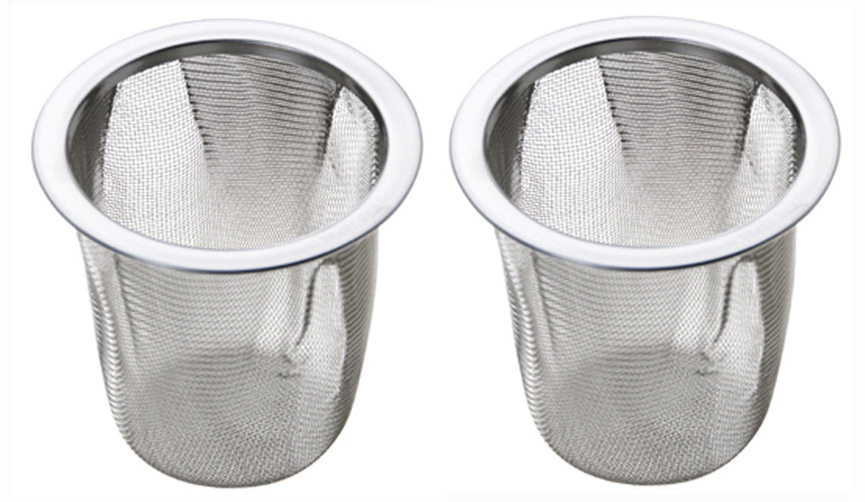 Zero Japan 18/8 Stainless Steel Long Tea Strainer Set Of 2 - Made In Japan