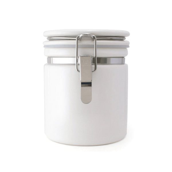 Zero Japan Mino Ware Ceramic Coffee Canister 150/200 White - Coffee 150 (Height: 126mm)