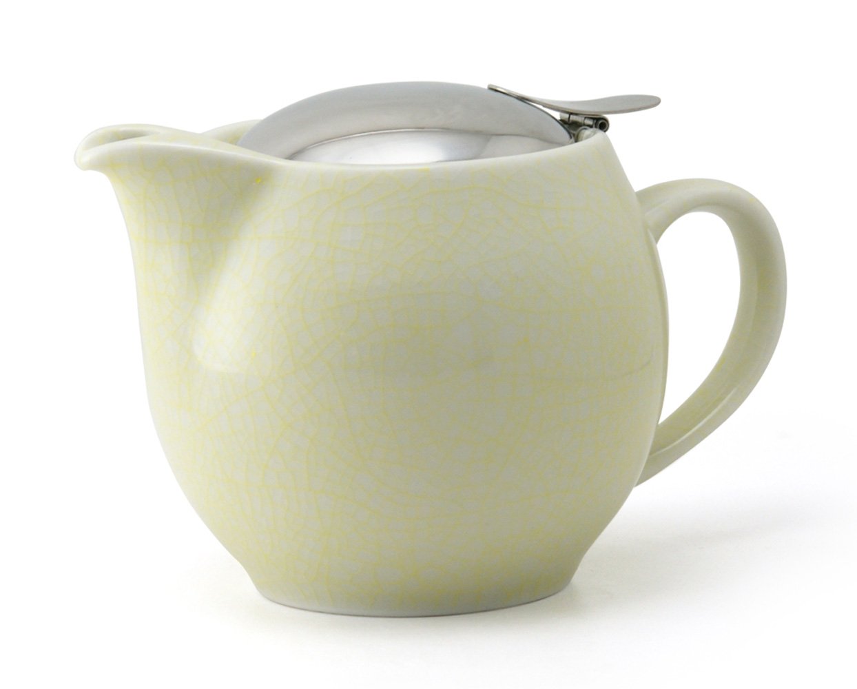 Zero Japan Artisan Crackle Teapot For 3 People - Bbn-02 Acye Artisan Yellow