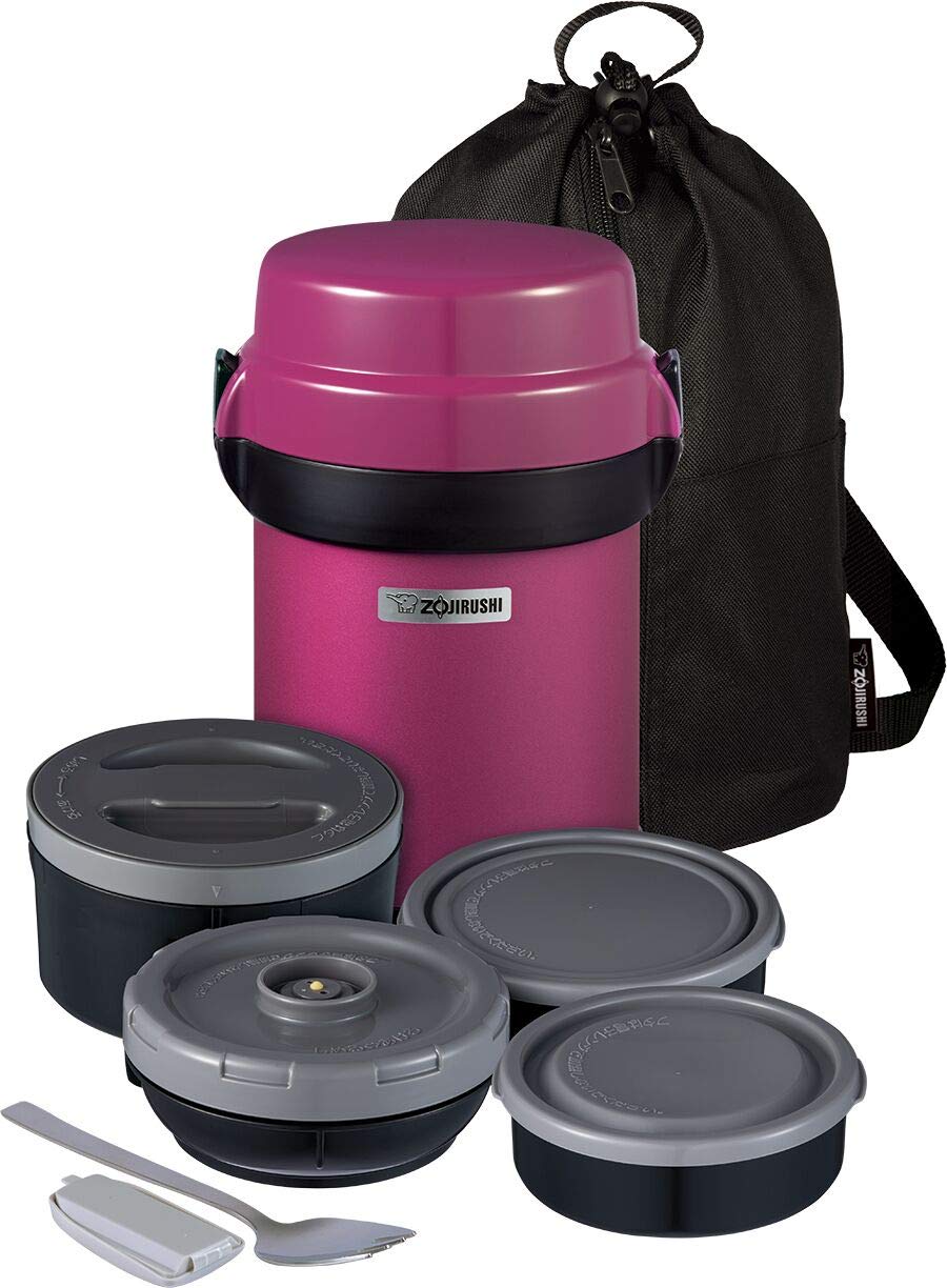 Zojirushi 45Oz Stainless Steel Bento Lunch Jar in Plum