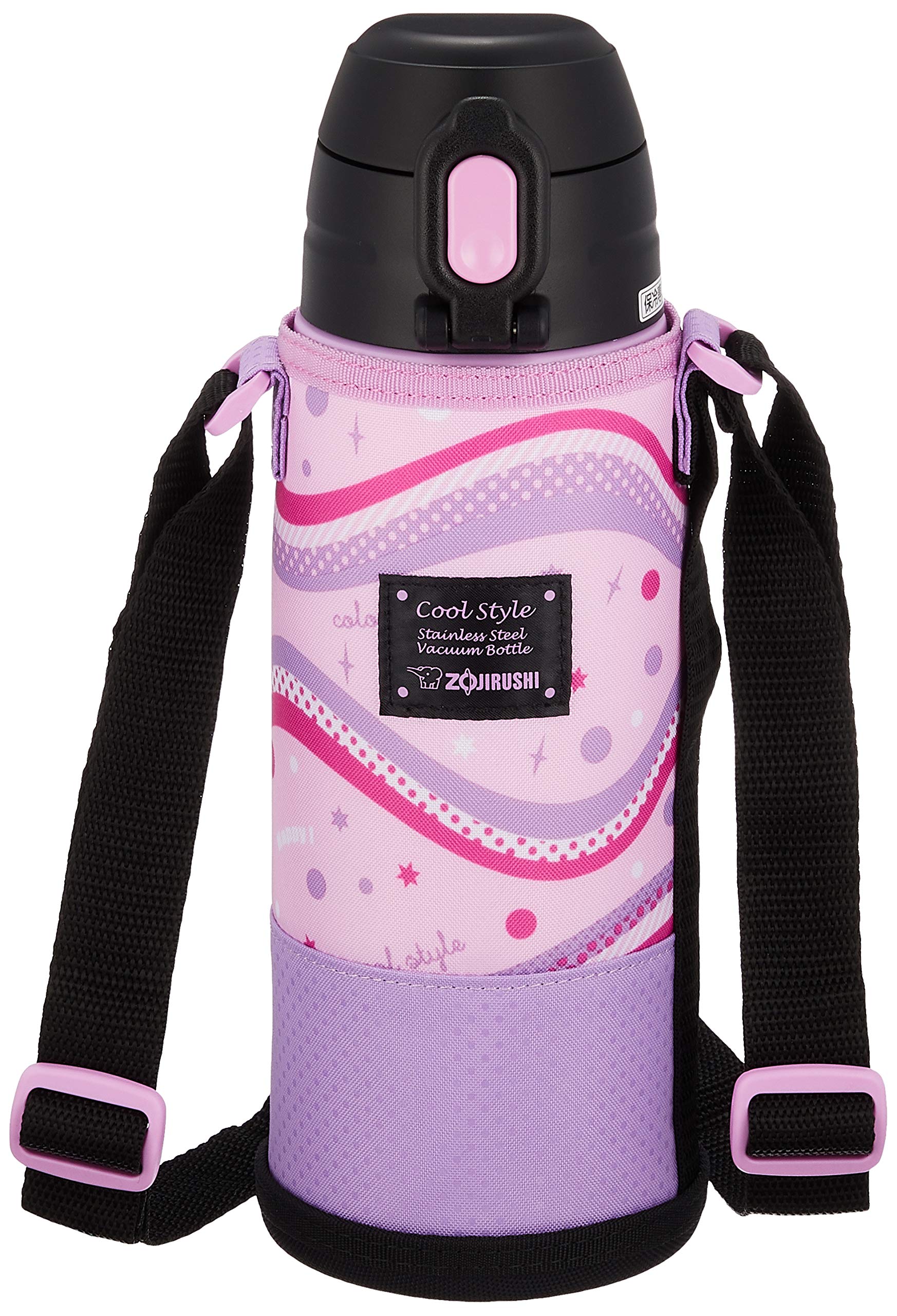 Zojirushi 820ml Stainless Steel Sports Bottle Mix Purple - SP-JB08-VU