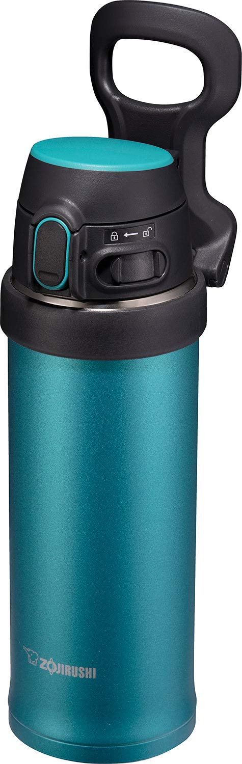 Zojirushi 16 Oz Stainless Steel Flip And Go Mug in Teal