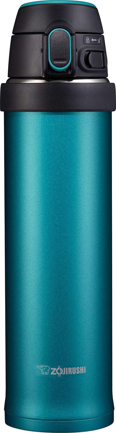 Zojirushi 20 Oz Teal Flip and Go Stainless Steel Mug - SM-QHE60GK