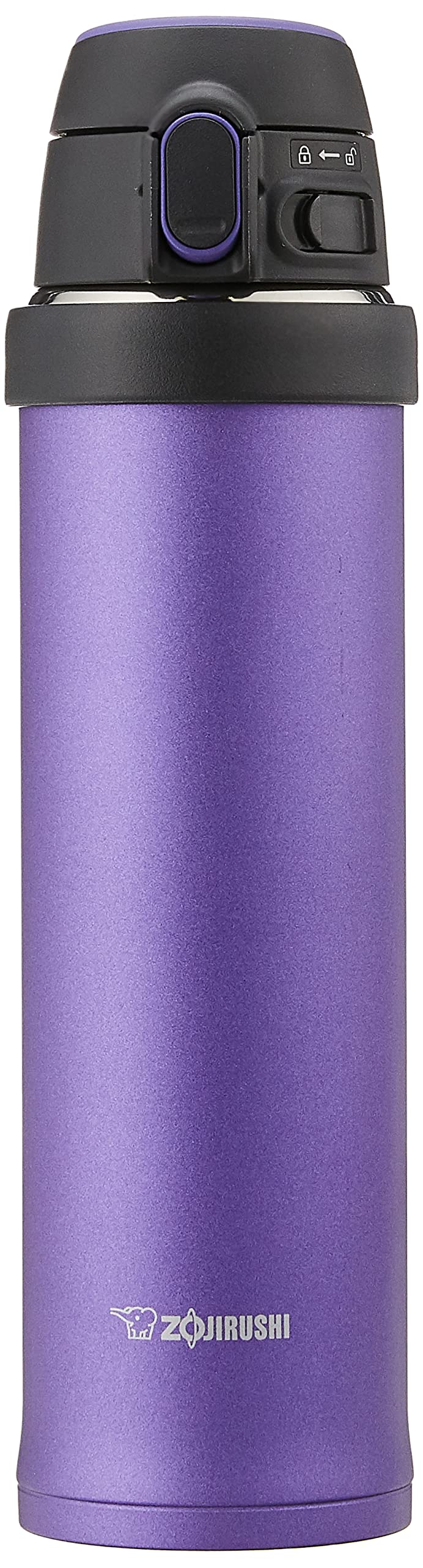 Zojirushi 20oz Stainless Steel Mug Flip And Go Purple Dusk - SM-QHE60VK